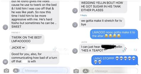 leaked text messages love is blind|Leaked Texts From Jackie Of Love Is Blind。